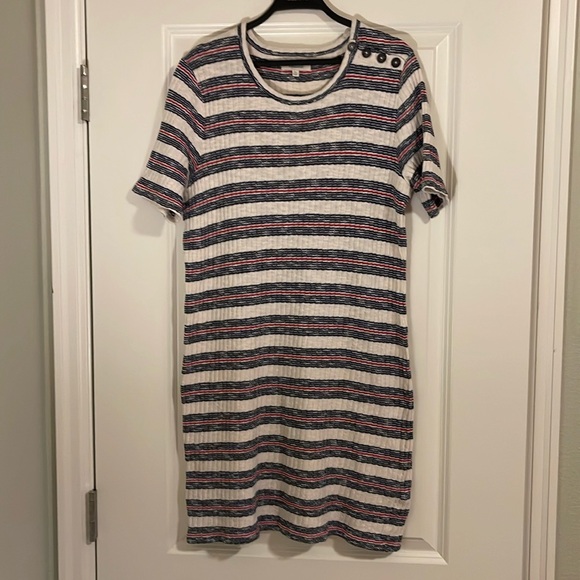Women’s Madewell Ribbed Knit Mini  Dress Size XL - Picture 2 of 16